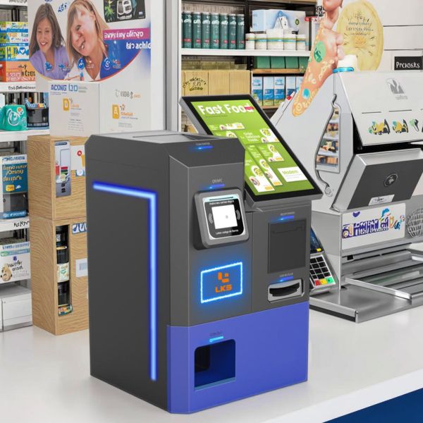Smart Cash Handling Terminal All in One Cash Payment Change Dispensing