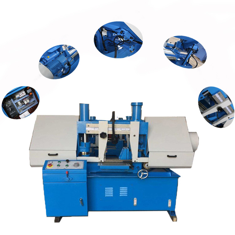 Metal Cutting Band Saw Machine GW4228 GW4230 3505X27X0.9 MM Blade Size