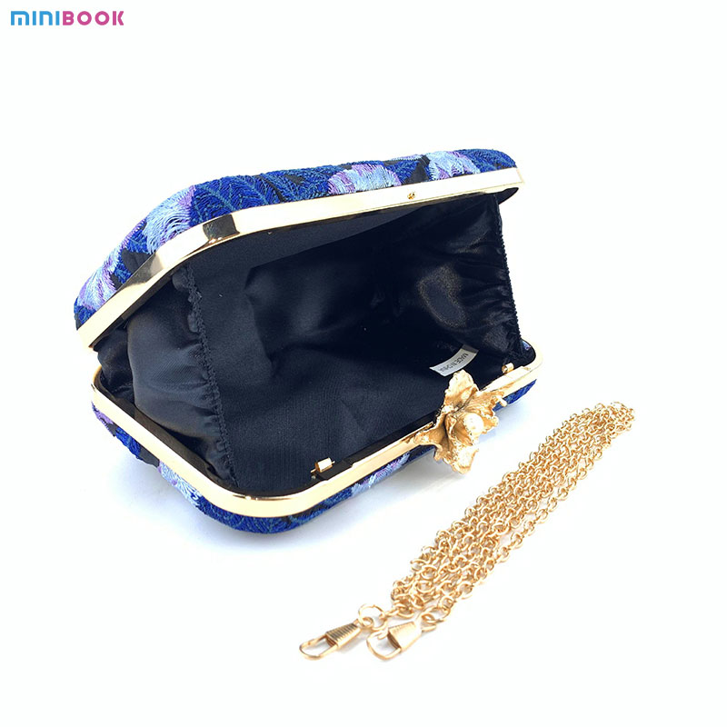 Low MOQ Mix Models Designer Elegant Embroidered Handmade Beaded Dinner Bag for Daily Life
