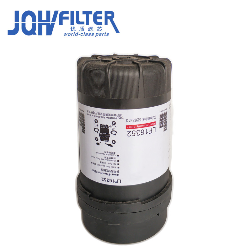 LF16352 P556352 Cummins Engine Oil Filter Fit XE135D XE150D LG6150G YC135-9