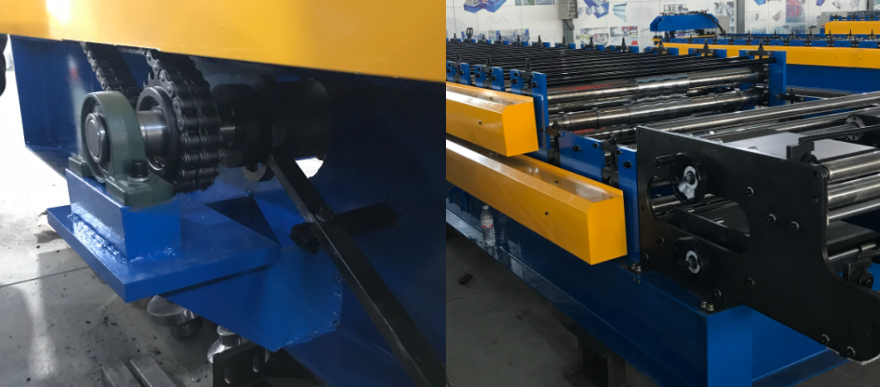 Anti-Condensation Roofing Sheets rolling forming machine leveling parts