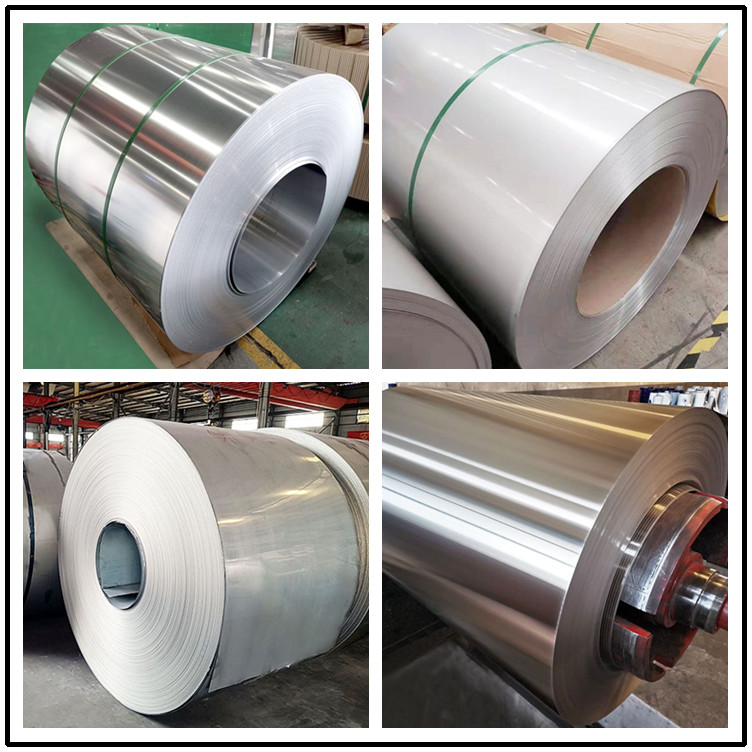 304 2B Finished Stainless Steel Sheet Roll Stainless Steel Strip Coil 5 10mm Width