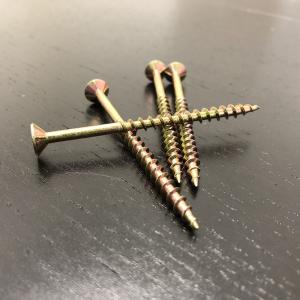 M4.0x75MM Chipboard Screw Partially Threaded Countersunk Flat Head Screws For Wood Manufactures