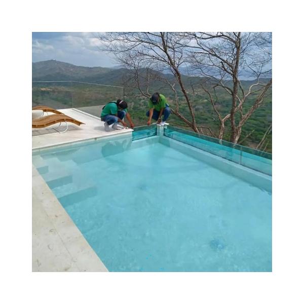 Customer's Demand Plexiglass Acrylic Sheet for Cozy Beach House Swimming Pool