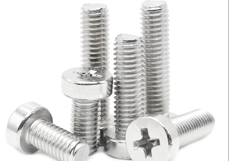 M1-M30 Stainless Steel Machine Screws , ASMEB18.6.3 Flat Head Phillips Machine Screw