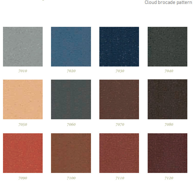 Flame Retardant Floor Cloth for Railway Interior / EN45545 HL3 Rubber Floor Covering for Metro Car