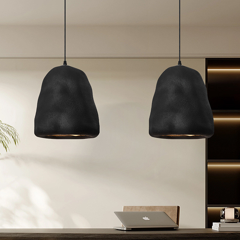 White Body Color LED Ceiling Hanging Pendant Light for Bedroom Villa Living Dining Room