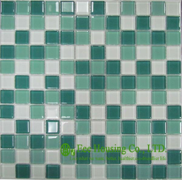 Alkali-proof Glass Crystal Mosaic Tile For home decoration,China Glass mosaic