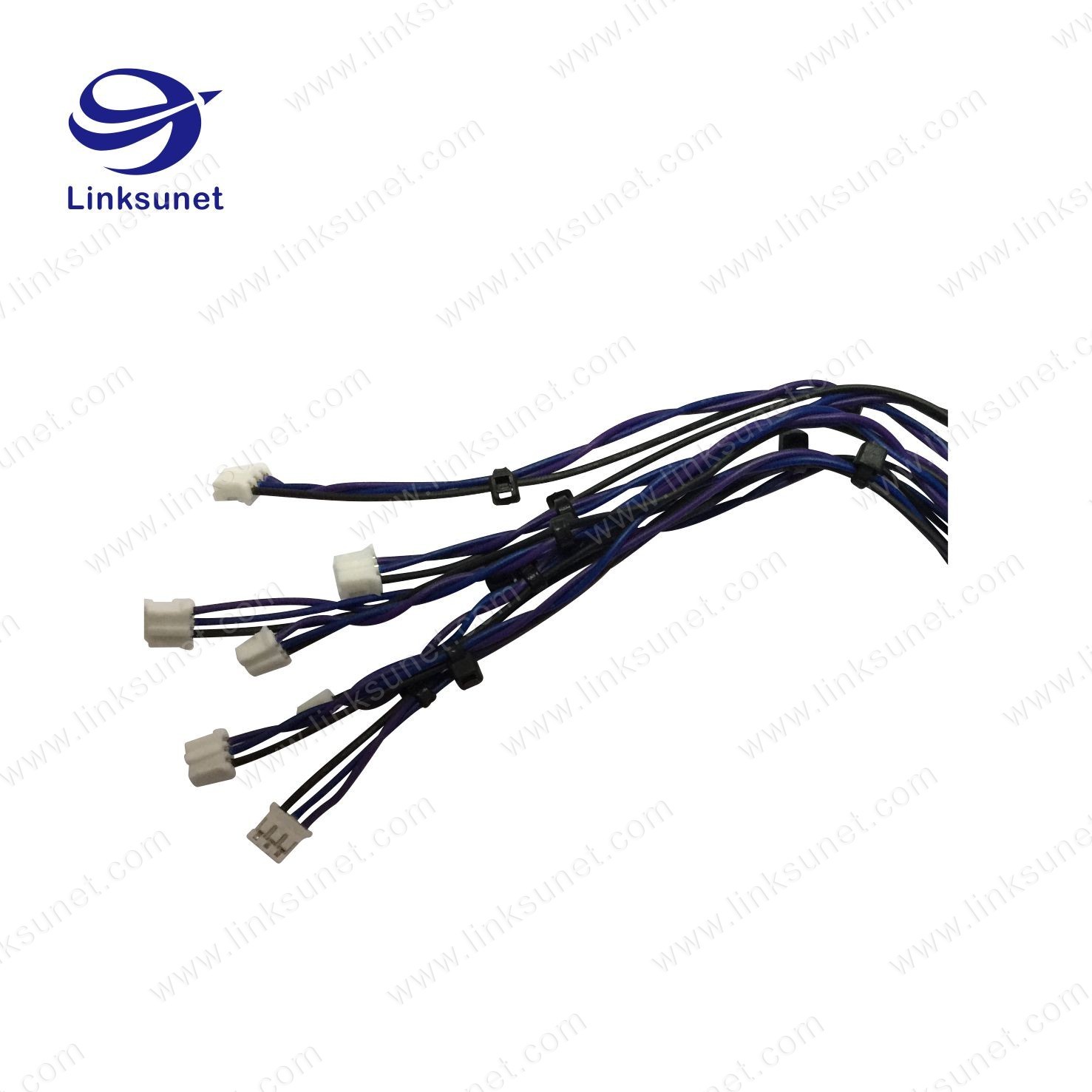 Phr - 3 2.0mm Natural jst connectors and ul10072 PVC cable wire harness