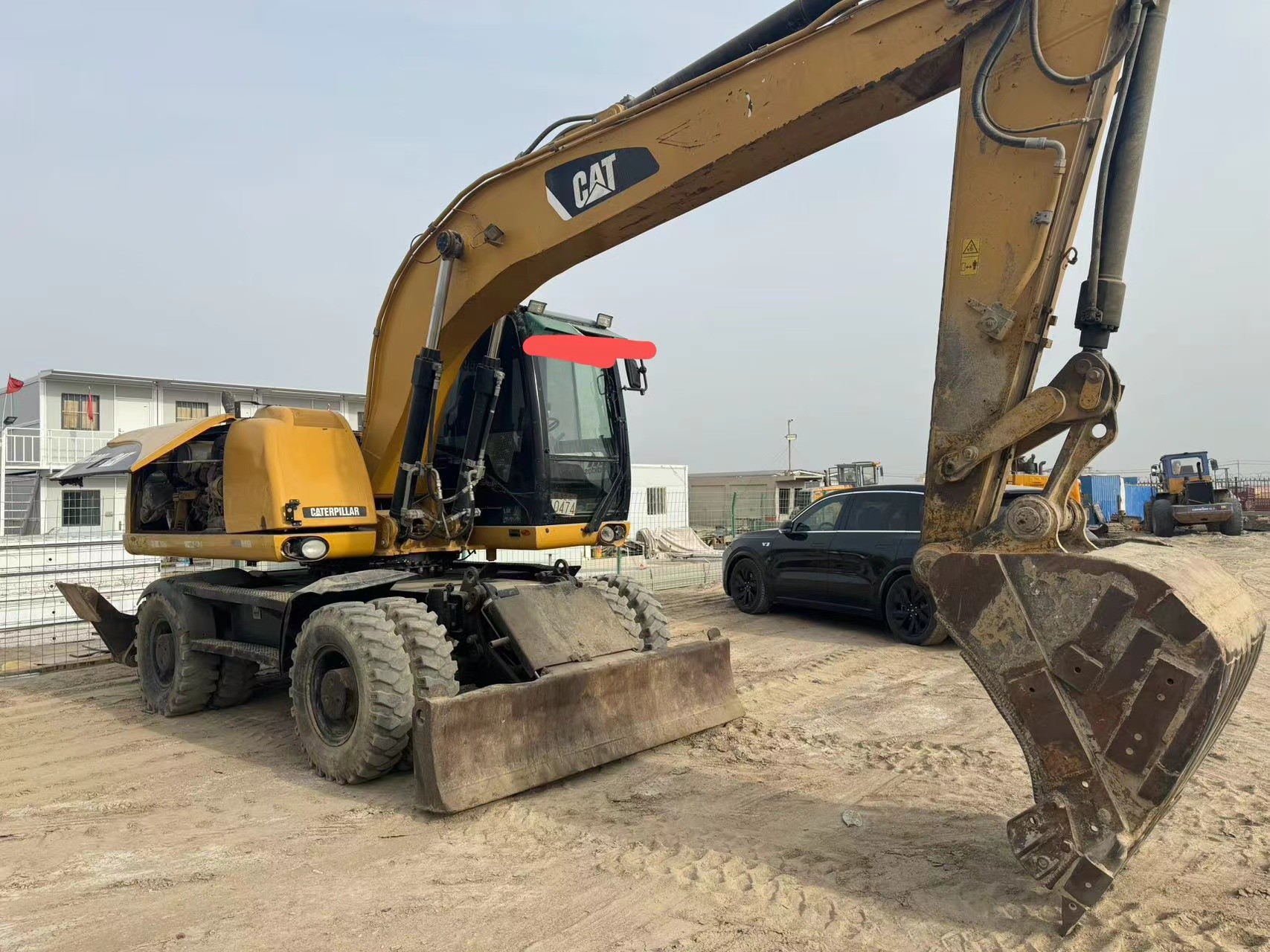 90% Caterpillar M317D2 Used Wheel excavator with high quality and best performance for sale