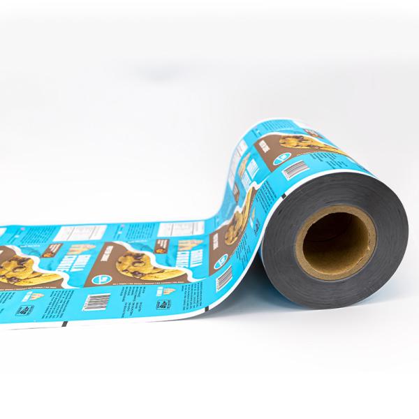 Food-Safe PET Roll Films For Biscuit Packaging Lines Aluminium Foil Film
