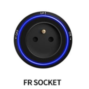 Surface Embedded Power Track Socket Removable Modular Aluminum Wireless Outlet