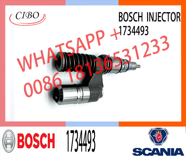 Neutral Diesel Engine Fuel Injector 0414701092 Fuel Injector Assembly 1734493 For SCANIA DC13076A