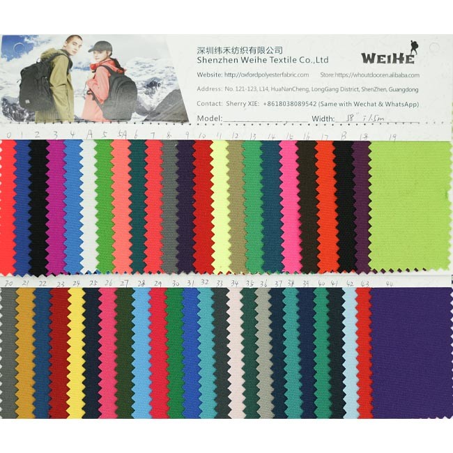 Waterproof Durable Custom Woven Fabric 100% Nylon PU Oxford 900D