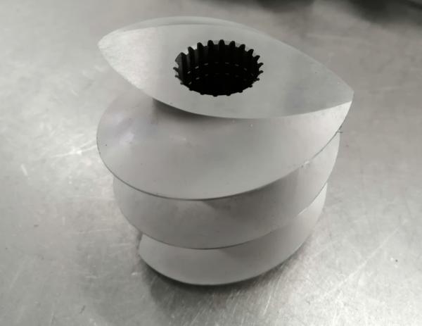 JSW Steel Works Extruder Screw Segments for PPE Products in Petrochemical