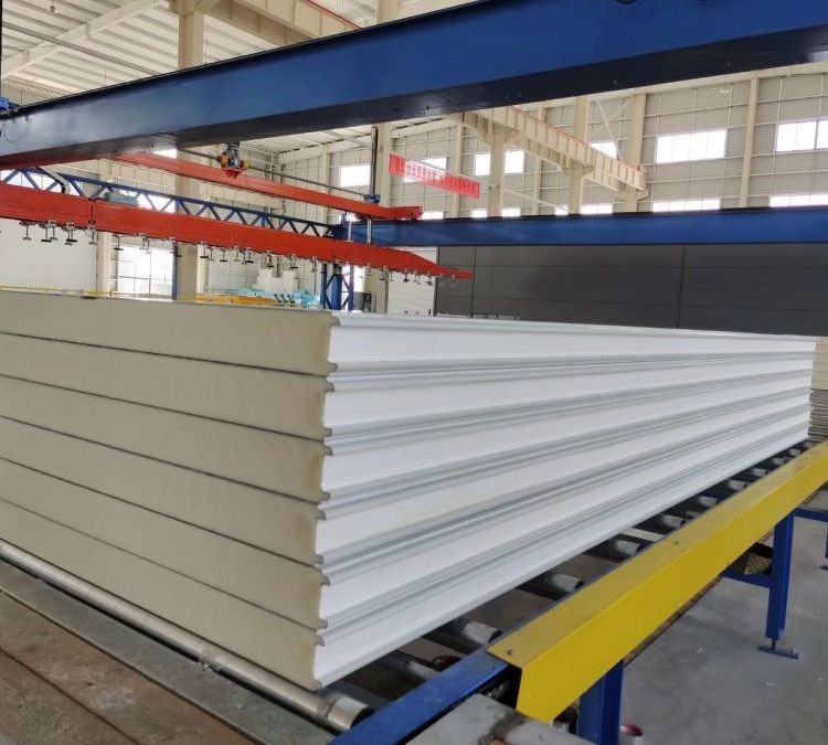 High Density White Cleanroom Sandwich Panel Fireproof Wall Sandwich Panels