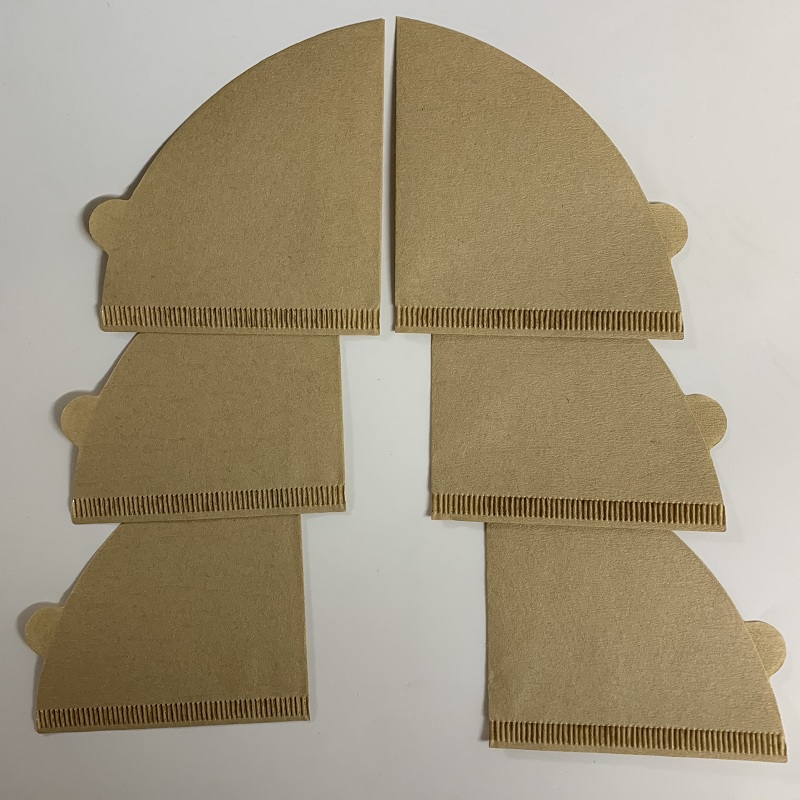 Disposable V Shaped Coffee Filter Paper Hand Drip Coffee Filter Paper And Storage Holder