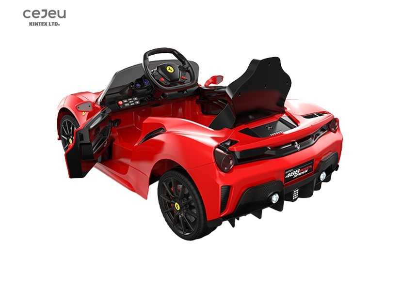 Comfortable Seat Kids Ride On Toy Car With LED Headlights MP3 Function