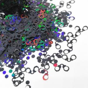 Customized Color Glitter Shapes Quicksand Handcuffs and Stethoscope Sequin