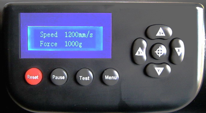 Black Color Sticker Cutting Plotter Machine Servo Motor 0.0245 Mm/S Esolution