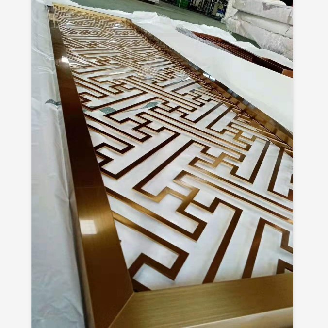 Room divider cabinet designs metal partition home restaurant decoration