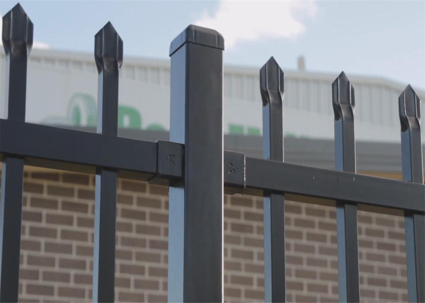 garrison fencing punched rails