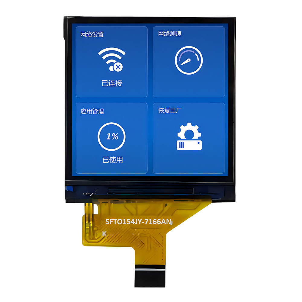 SPI Interface 1.54 Inch TFT Display 240x240 Dots 10 Pin ZIF Connection