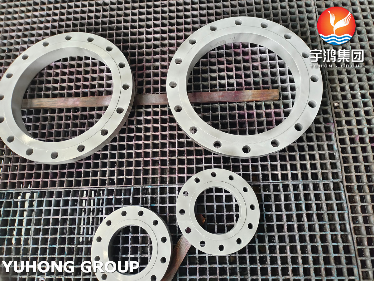 ASTM A182 F904L 1.4539 Slip-on RF Flange For Chemical Processing