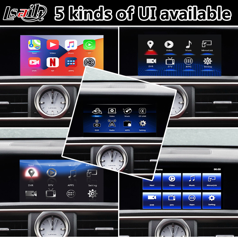 Lsailt Android Car Video Interface for Lexus RC200t RC300h RC350 RCF RC300 F-Sport RC 2014-2018