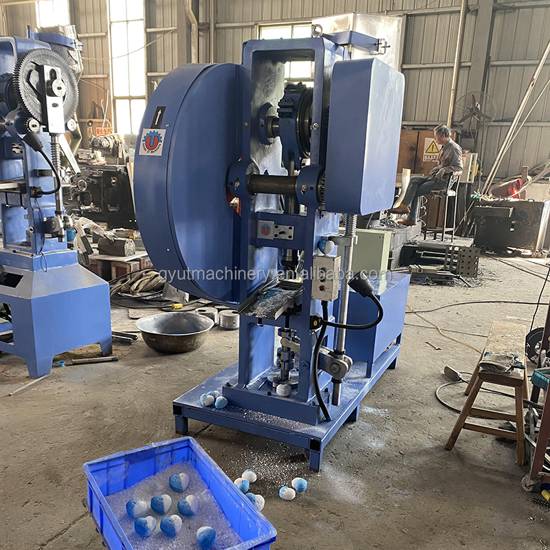Auto Bath Bomb Press Machine for Making 2 Color Fizzy Bath Bombs in USA Market