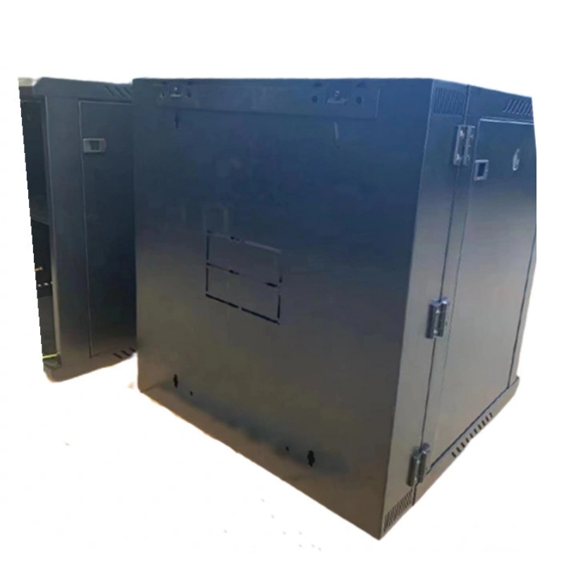 4U 6U 9U 12U 15U SPCC Sheet Metal Network Rack Wall Mounted Grid Door Storage Cabinet