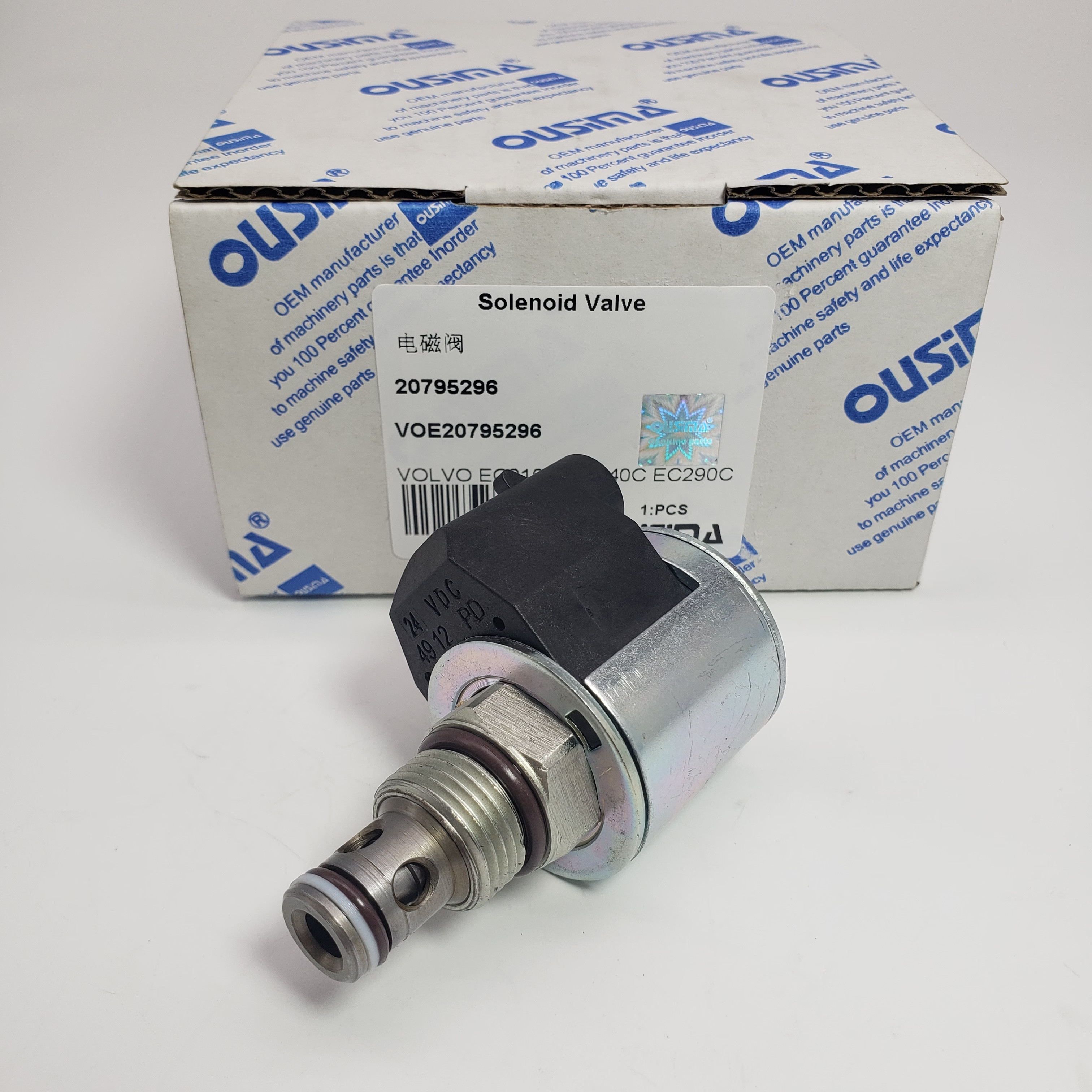 Solenoid Valve 20795296 VOE20795296 For Vo-lvo EC210B EC290B EW180C