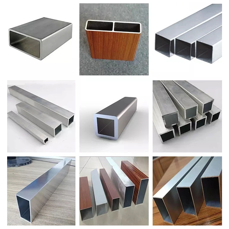 Customized 6061 T6 6063 T5 Aluminum Extrusion Tube With Groove