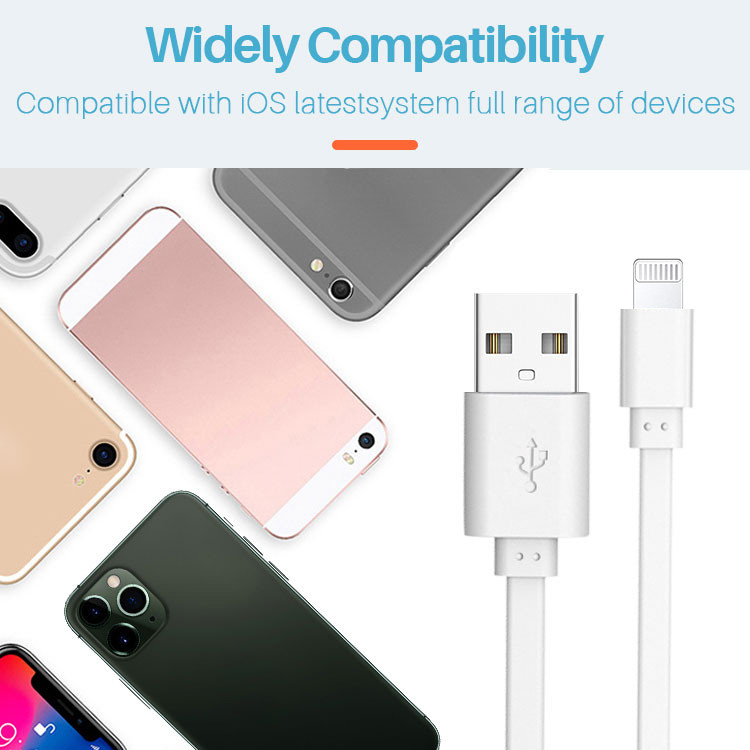 OEM 1m USB Lightning Charging Cable For IPhone