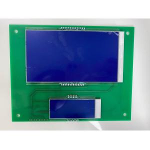 Customized Refueling Screen STN Negative Blue Transmissive With White Blacklight