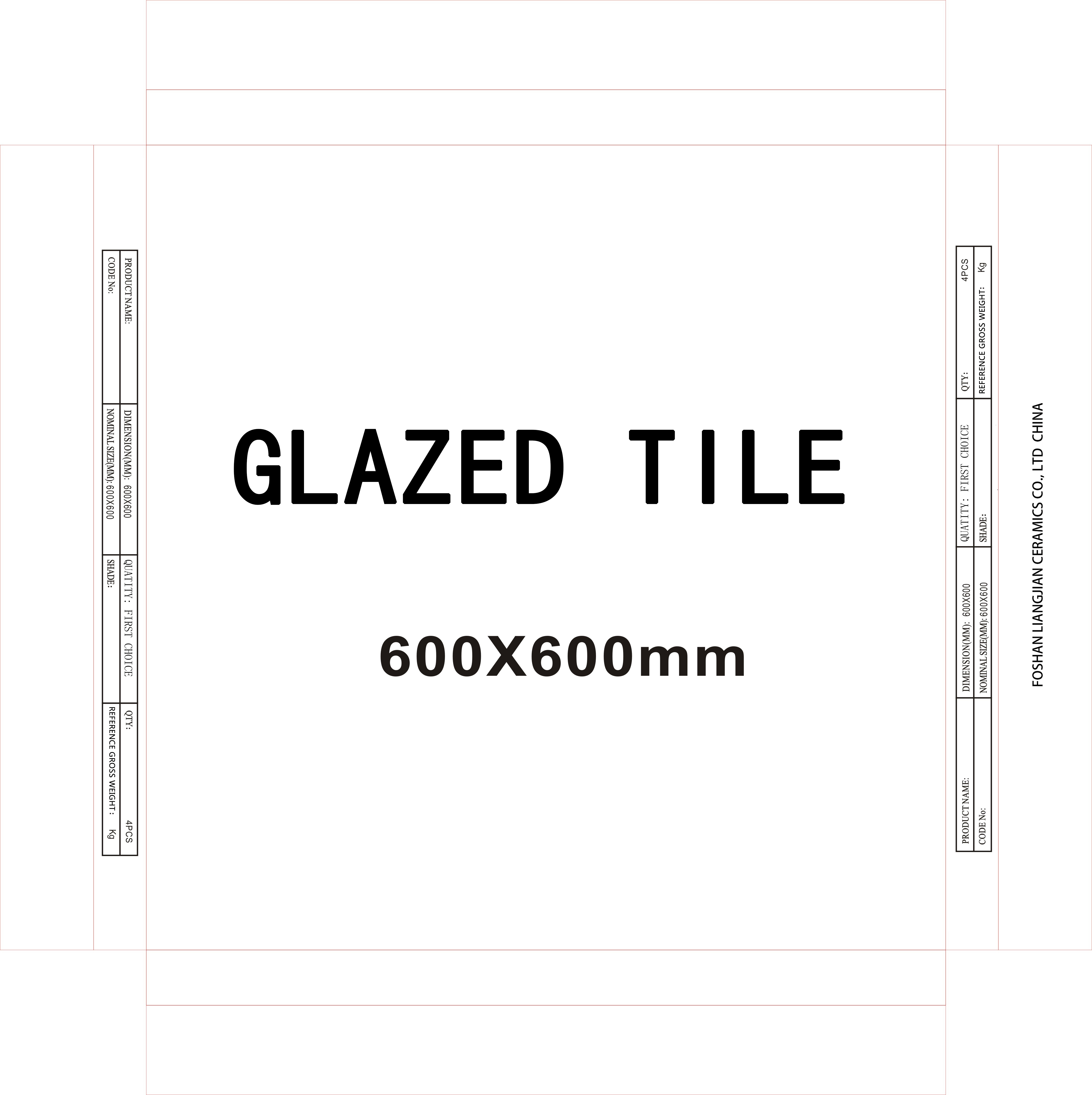 Acid-Resistant 300 x 300 Glazed Tiles for Kids Bathroom Floor in Antibacterial Design