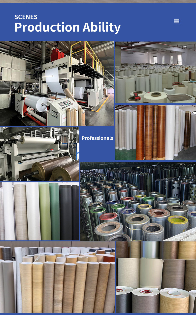 OEM/ODM Metal Decorative Film Self-Adhesive Membrane for Commercial Renovation