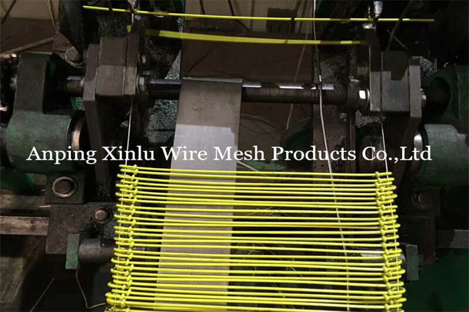19Gauge Yellow Red Blue PVC CoatedColoured Double Loop Bar Wire Tie for Bundling with 20% Elongation Rate