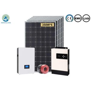 China 3KW Home Hybrid Solar Power System With Lithium Battery on sale