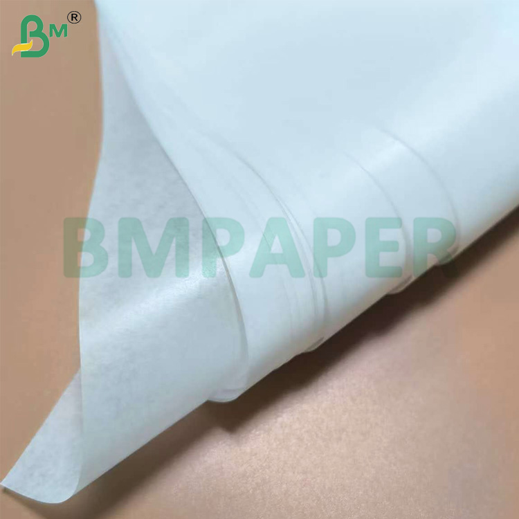 White Steamer Liner Paper Anti - Stick 40gsm Air Fryer Parchment Paper