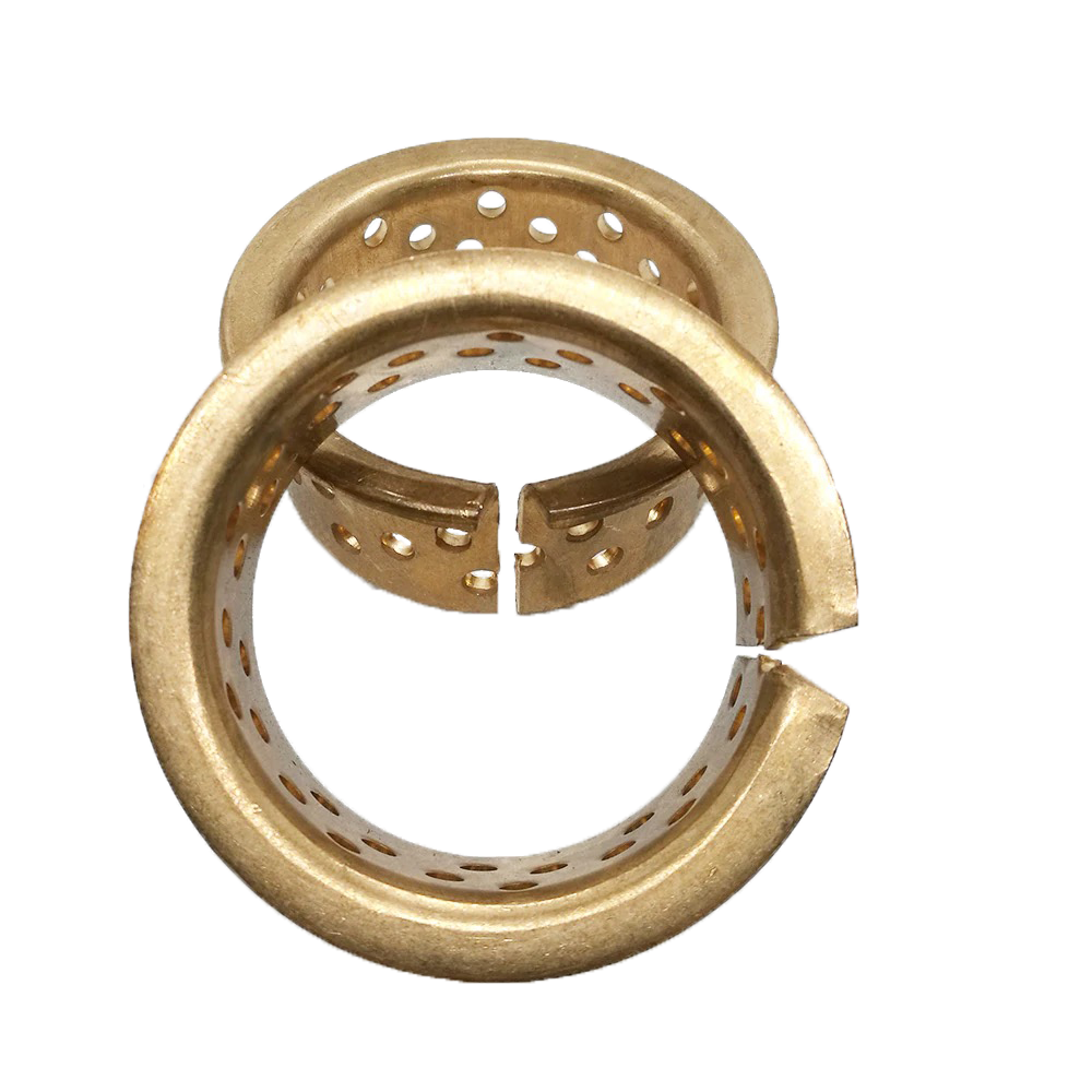 WF-WB802 FB092 5025F CuSn8P Slide Bearing Bushing 50x55x65x25mm Split Wrapped Bronze Bush sleeve self lubricating plain bearing