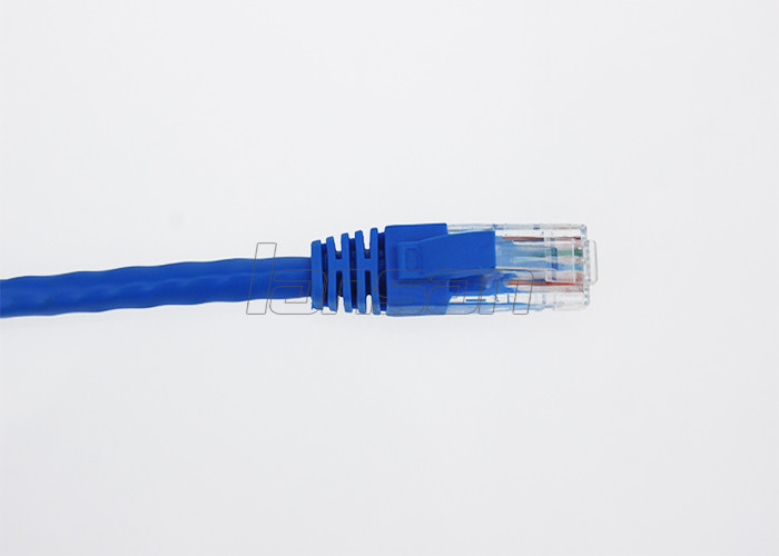 24 AWG Bare Copper Cat6 Patch Cord / Cat6 FTP 4 Pair Cable PVC Jacket
