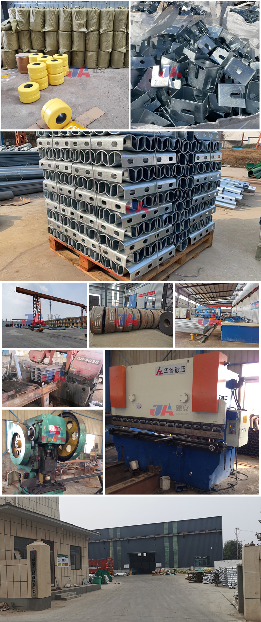 Anti Corrosion Traffic Barrier Safety Roller Barrier Highways Road Roller Barrier