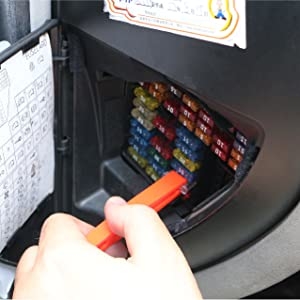 Car Blade 40A Automotive Fuse Middle Medium Standard Size ATU ATO ATC ATY 	low profile mini blade fuse 3