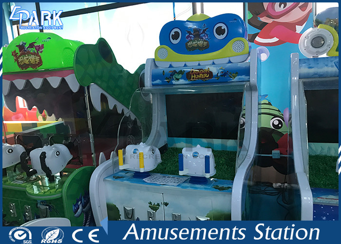 Children Playground Equipment Shooting Arcade Machines with Rotational Molding Material