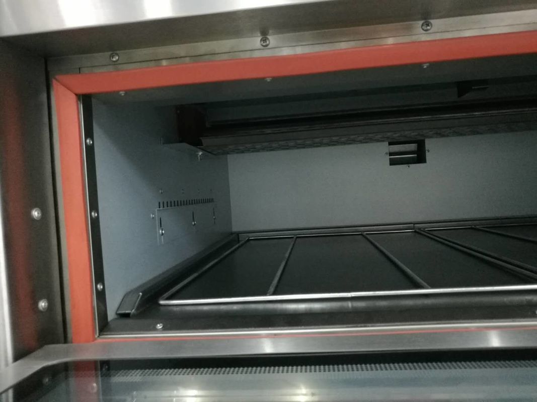 2 Trays Per Chamber / Electric Baking Ovens with Micro - computer Intelligent Control Smart Preset