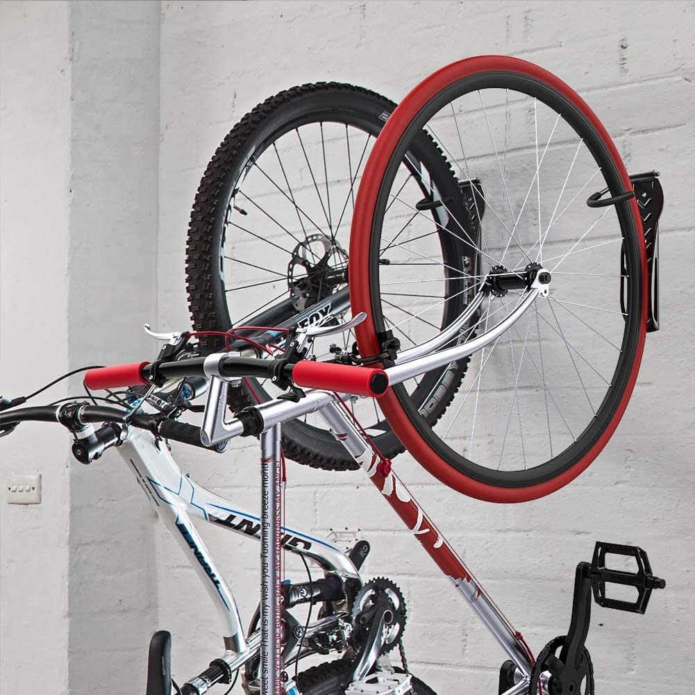 Features Bike Rack Garage Wall Mount Bike Hanger Storage System Vertical Bike Hook for Indoor Shed