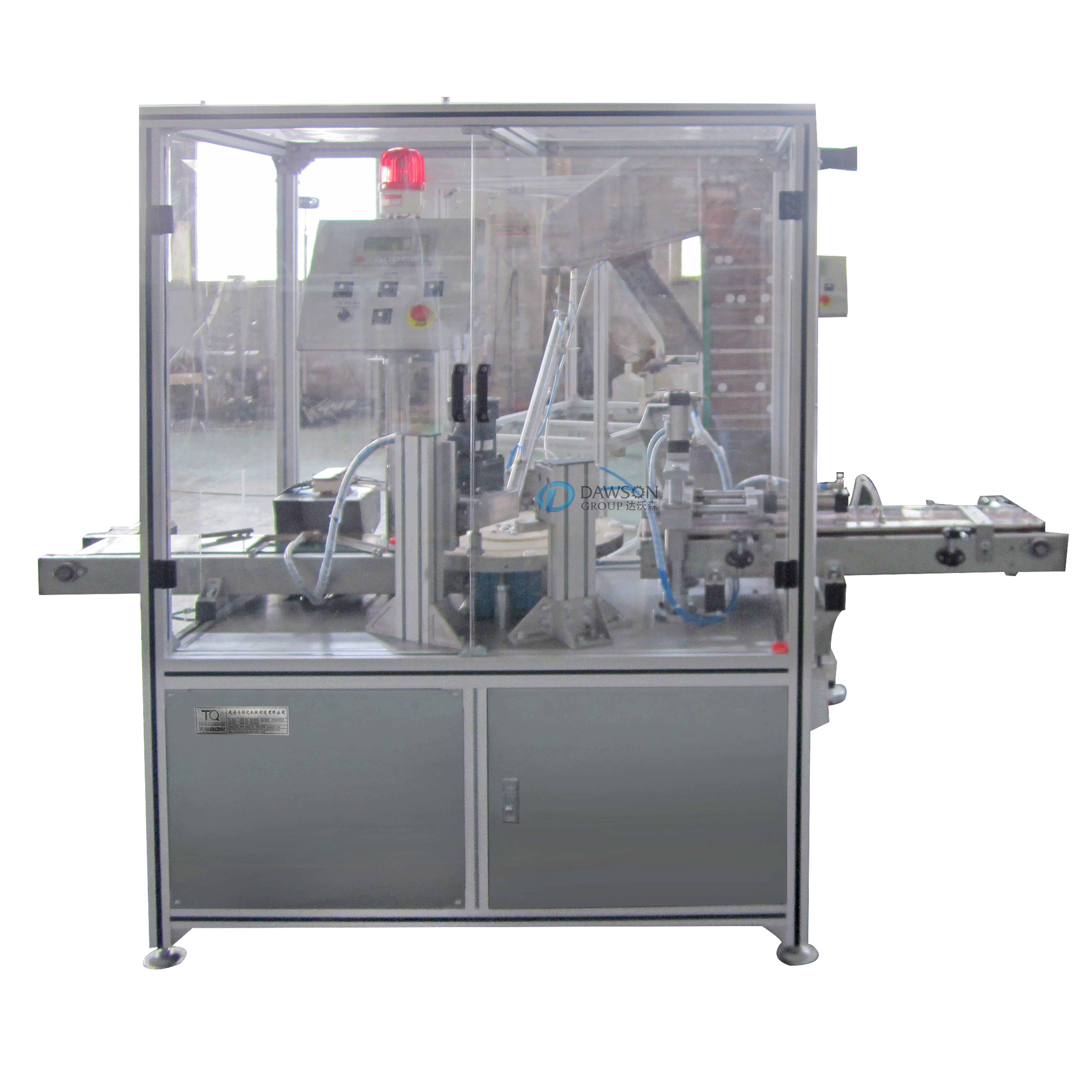 Automatic Cap Liner Wadding Machine Inserting Assembly 60HZ 220V