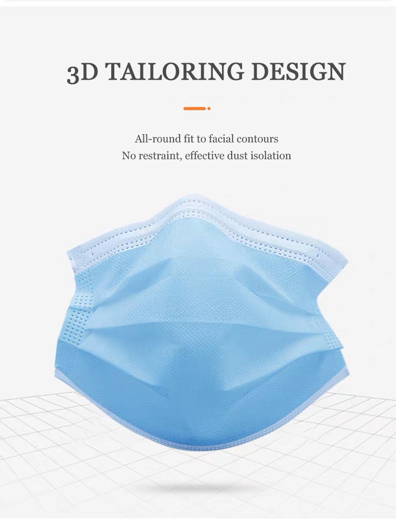 ANTI POLLUTION FACE MASK 3 PLY DISPOSABLE SURGICAL MASK 3PLY FACE MASK