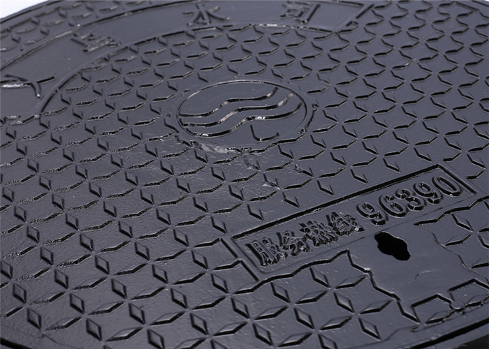Tank Truck Single Seal Manhole Cover Cast Iron For Main Roads / Plywood Pallets